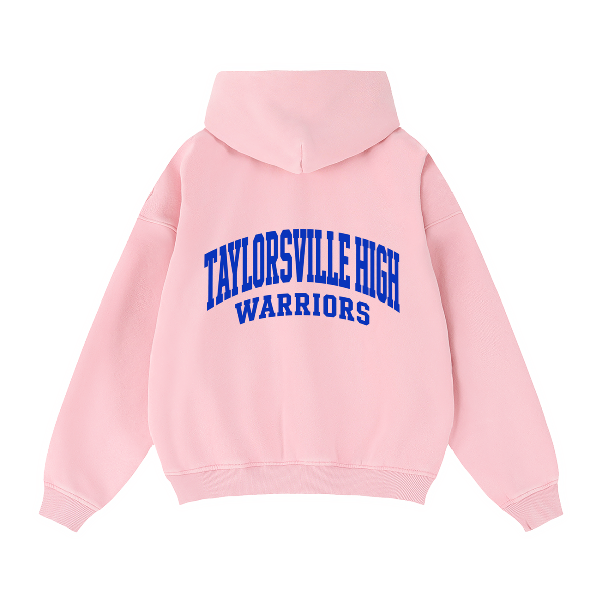 Zip-Through Boxy Fleece Hoodie