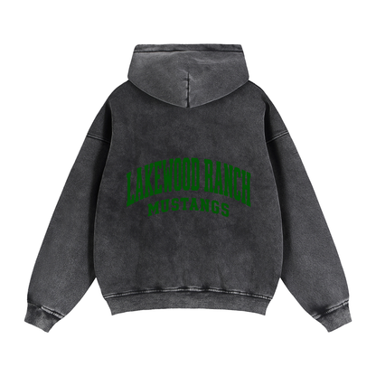 Basic 2 Lakewood Ranch Zip-Through Boxy Fleece Hoodie