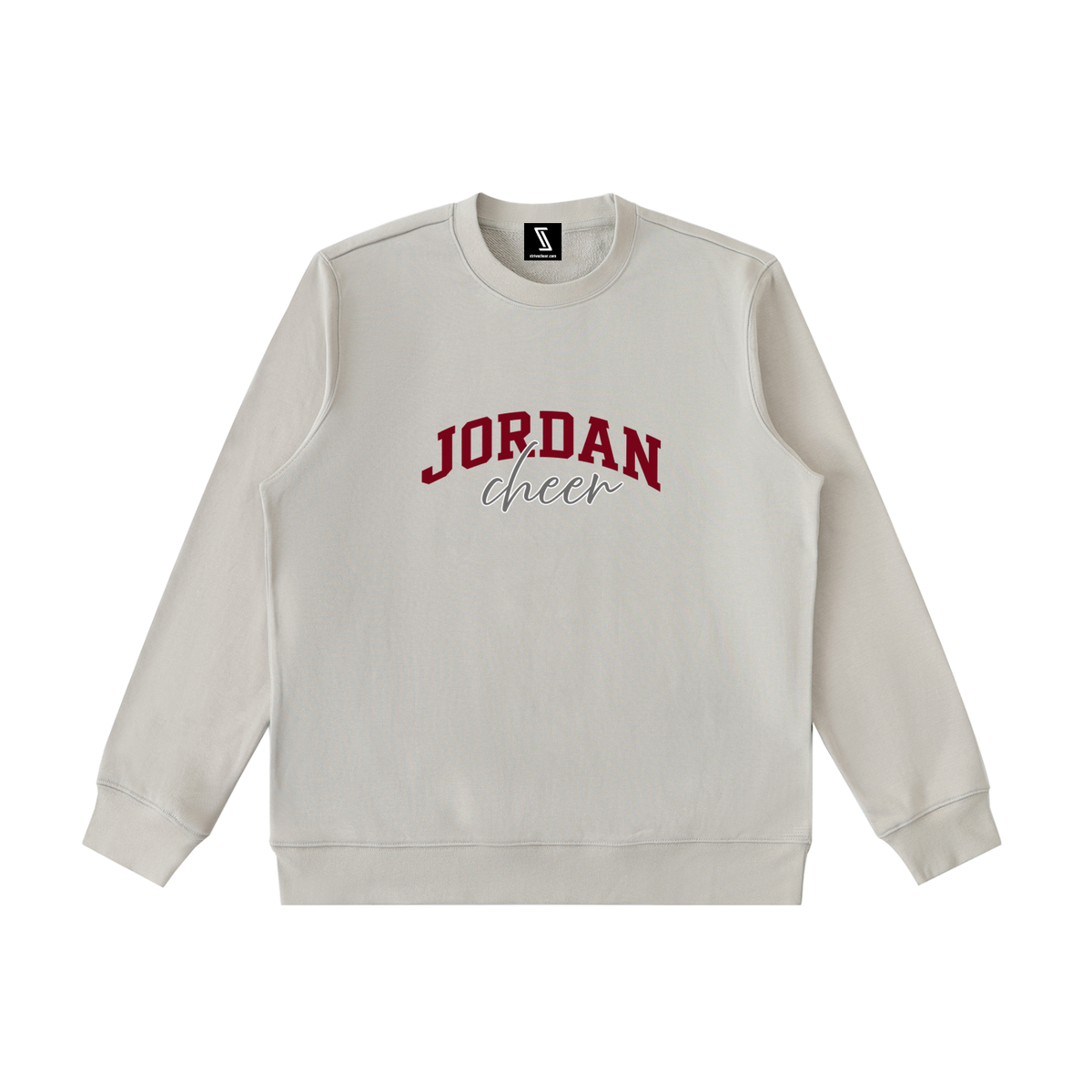 Cursive Jordan Essential Heavyweight Crewneck Sweatshirt
