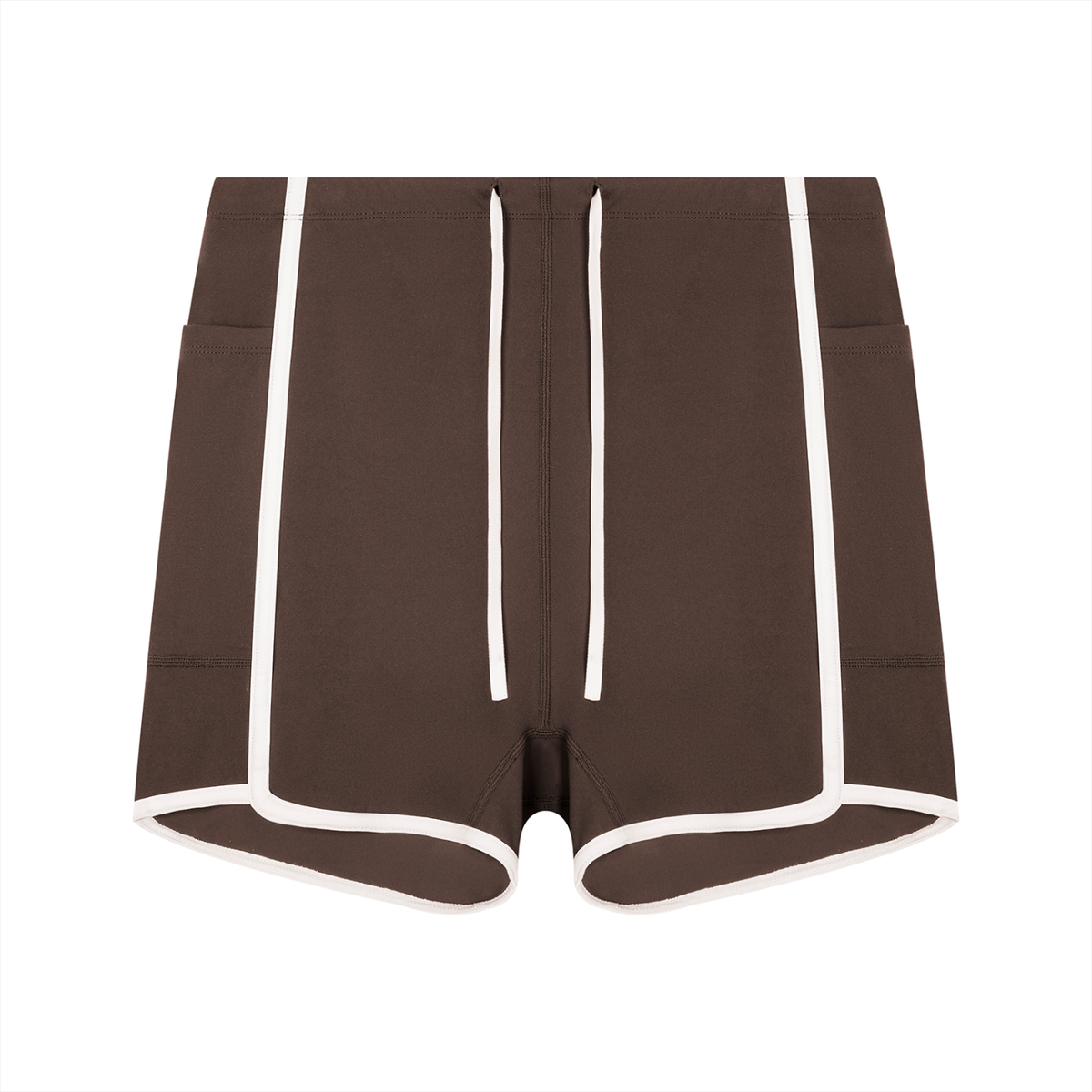 Strive High Rise Color Block Shorts