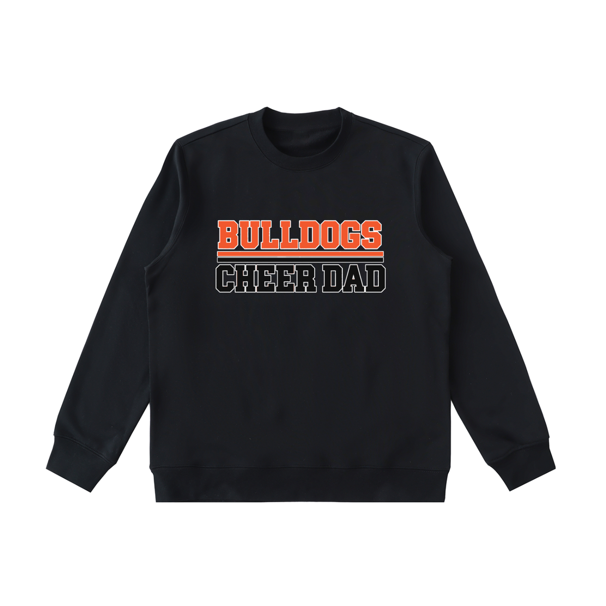 Dad Green Bulldogs Essential Heavyweight Crewneck Sweatshirt