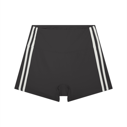 Strive High-Waist Color Block Shorts