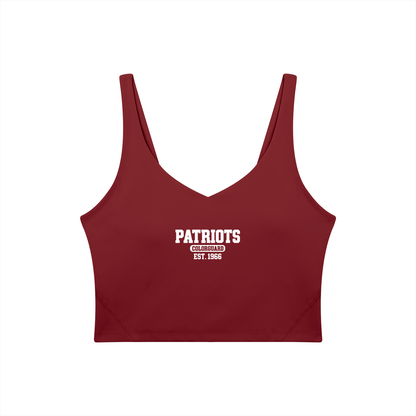 Old School West Shore Women's V-Neck Yoga Sports Bra