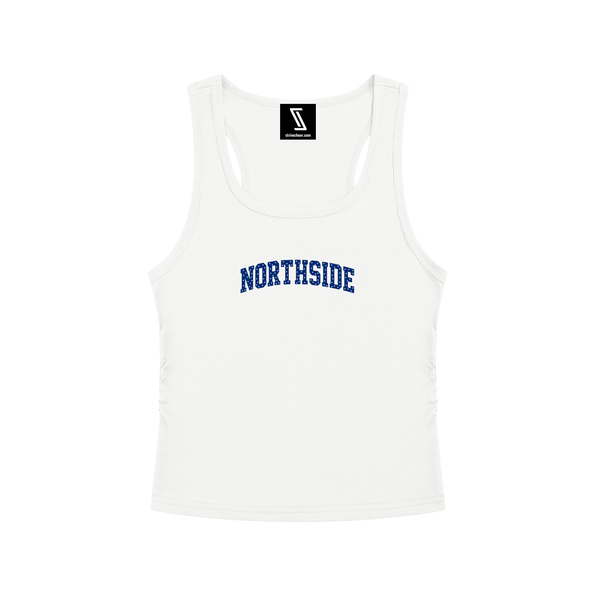 Polka Dot Northside Women’s Ruched Tank Top