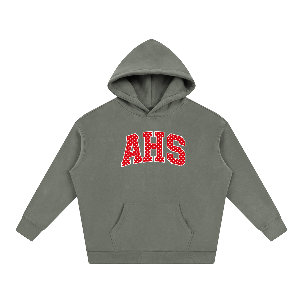 Polka Dot Artesia Oversize Fleeced Hoodie