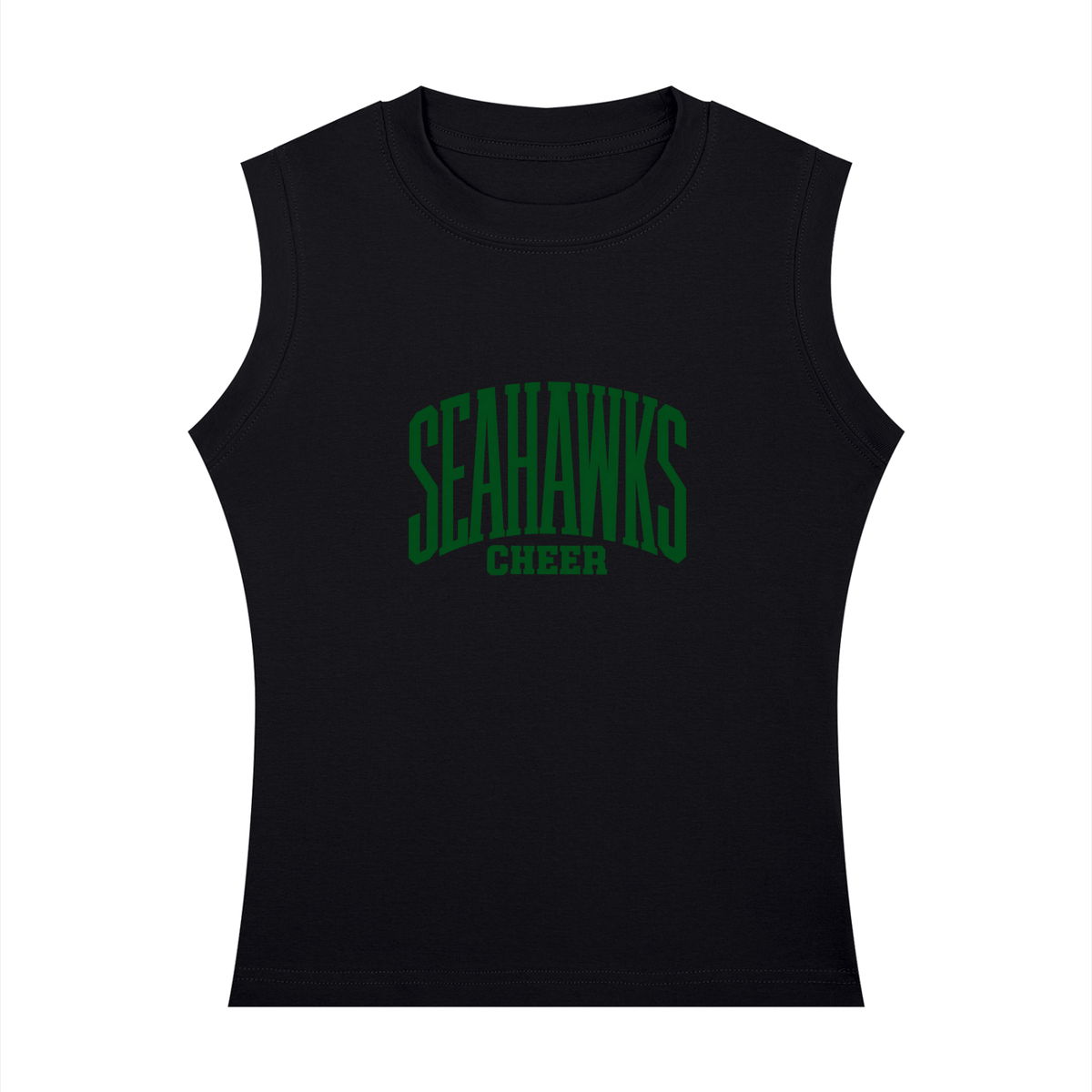 Basic 3 Seahawks Women's Crewneck Tank Top