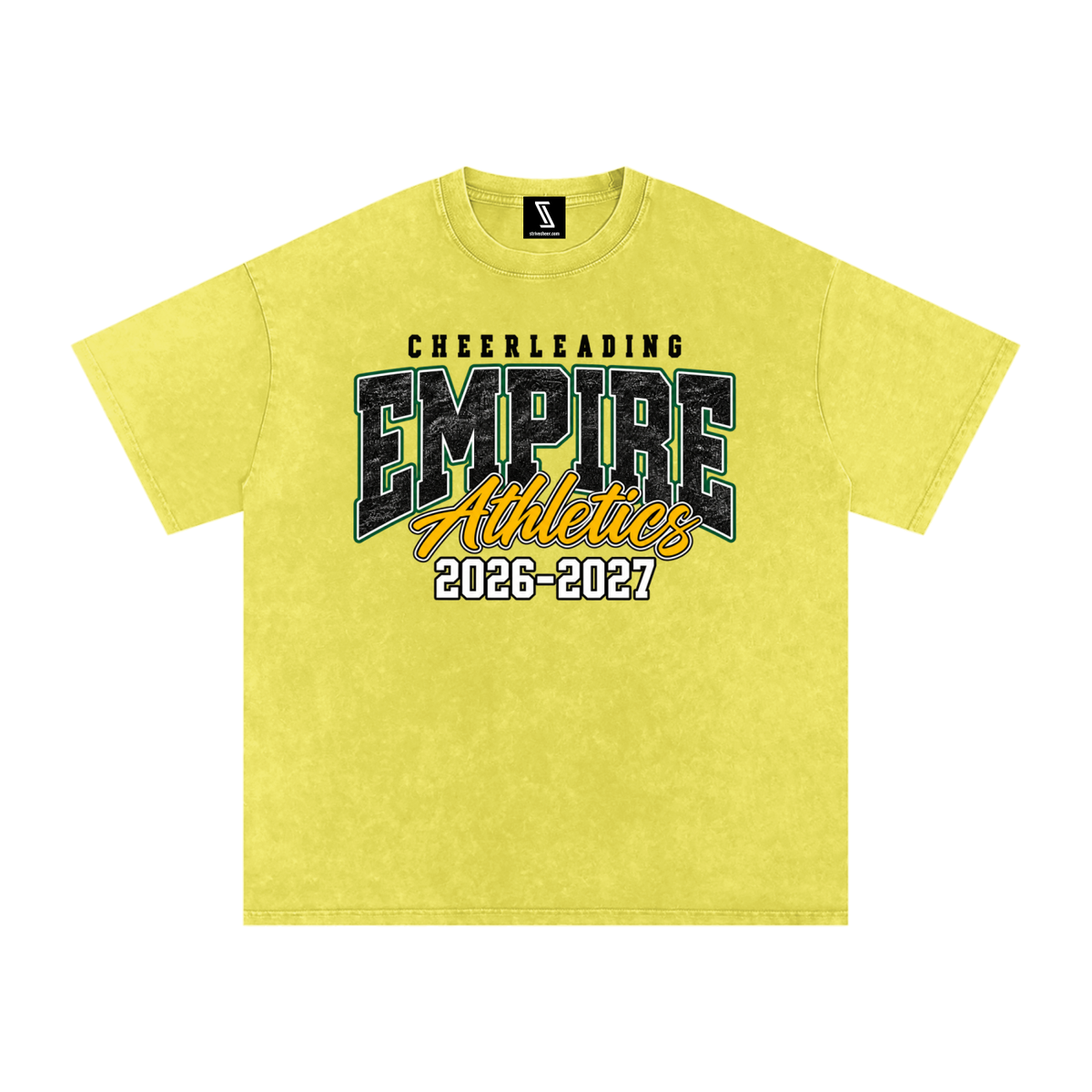 Vintage Empire Snow Washed Oversized Cotton T-Shirt
