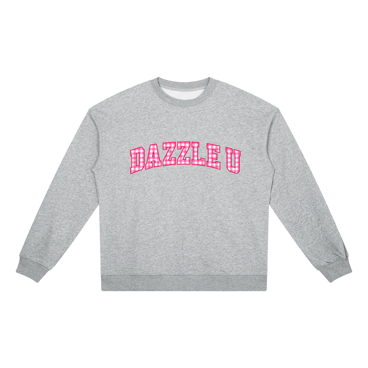 *NEW*  Gingham Unisex Heavyweight Crewneck Sweatshirt