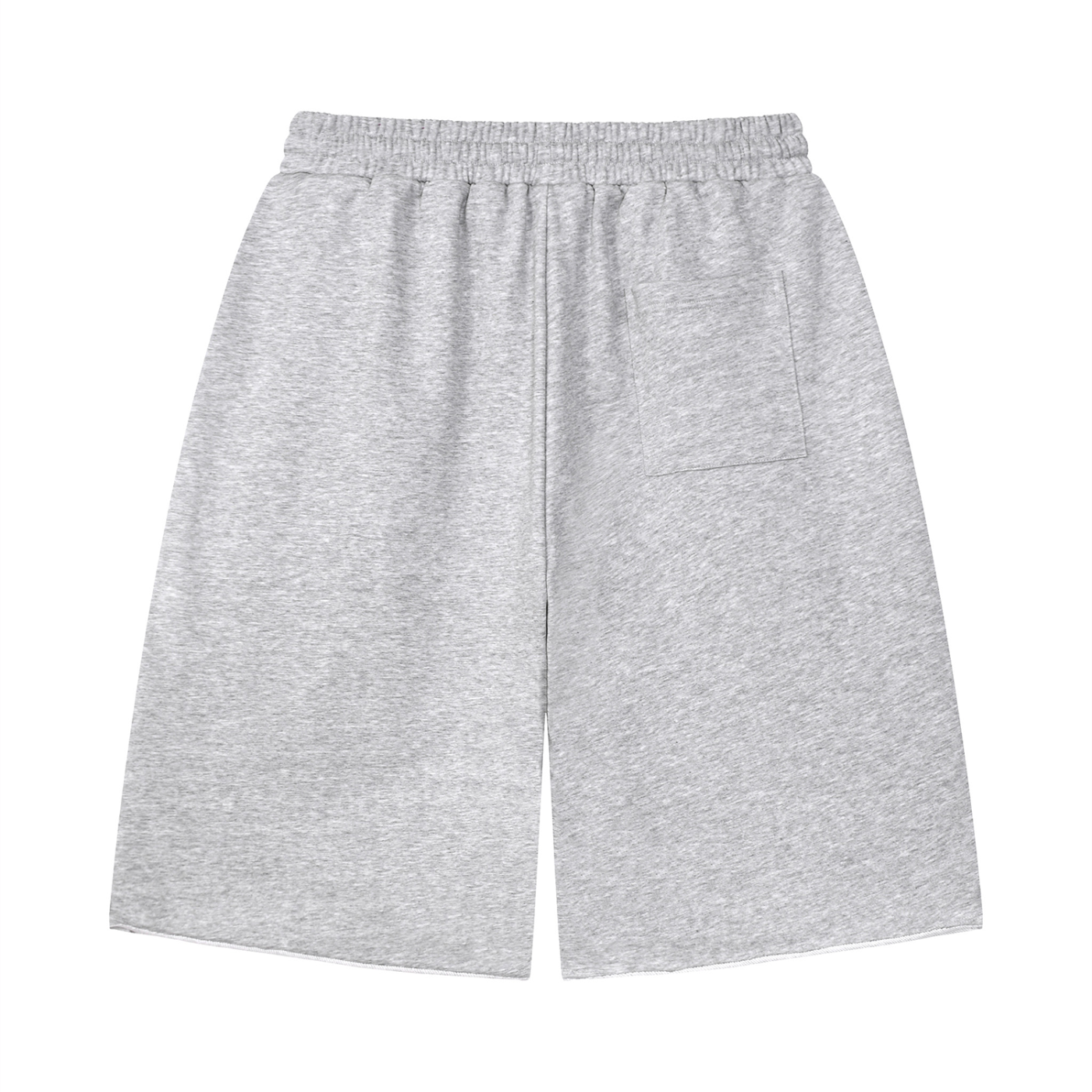 Unisex Loose Raw Edge Shorts