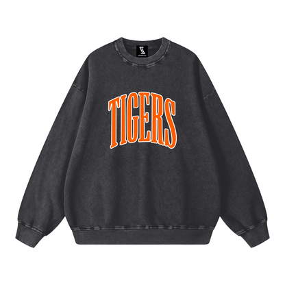Snow Washed Oversized Sweatshirt