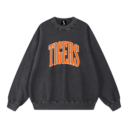 Snow Washed Oversized Sweatshirt