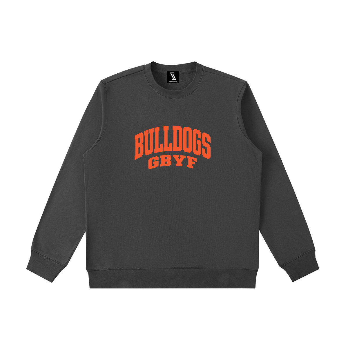 Basic 2 Green Bulldogs Essential Heavyweight Crewneck Sweatshirt