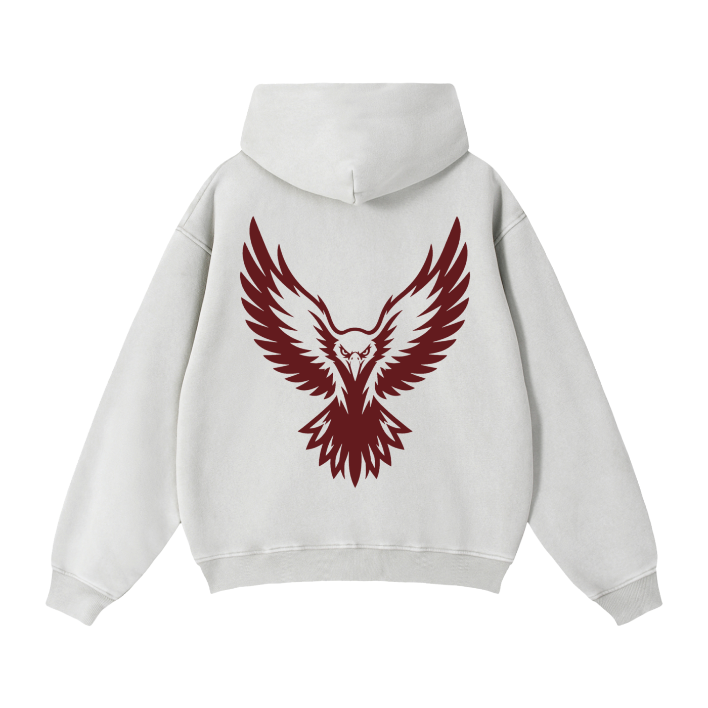 Zip-Through Boxy Fleece Hoodie
