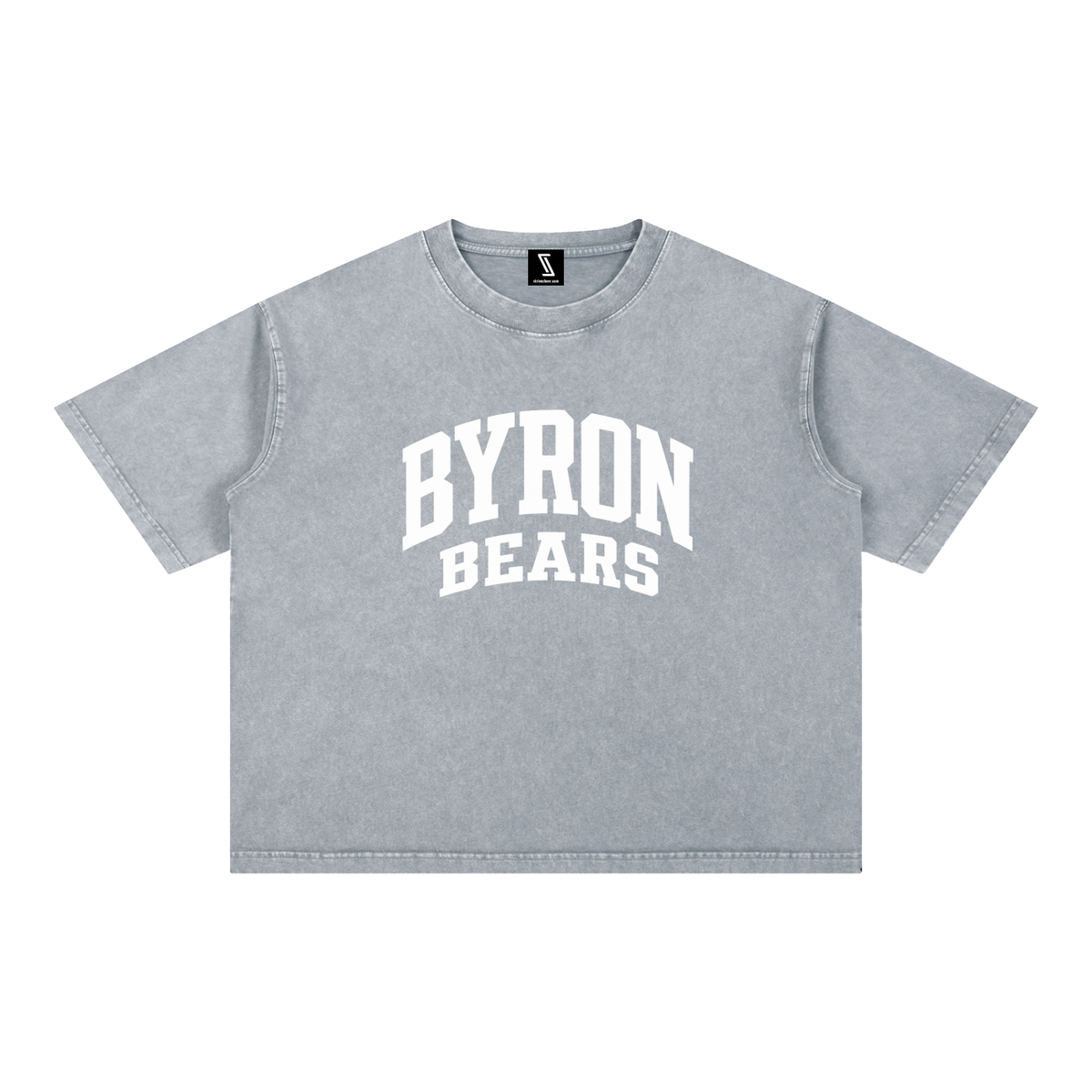 Mineral Wash Boxy Cotton T-Shirt