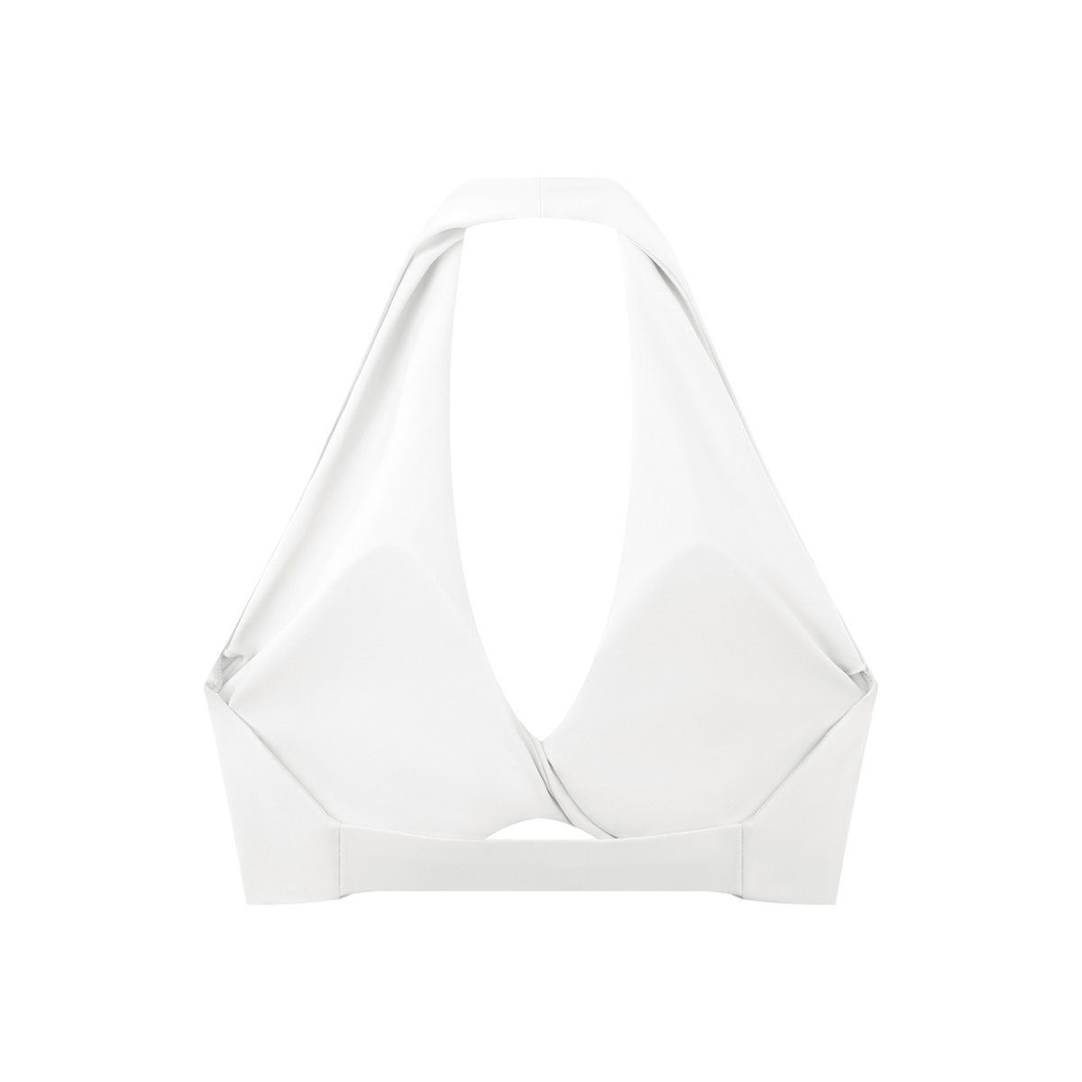 Strive Pleated Halter Sports Bra