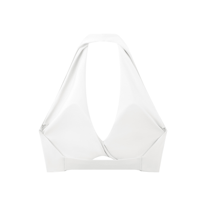 Strive Pleated Halter Sports Bra