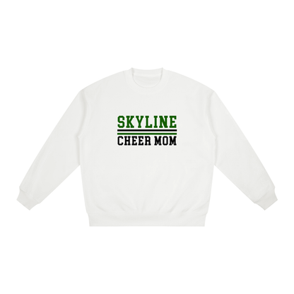 Oversized Drop Shoulder Crewneck Sweatshirt