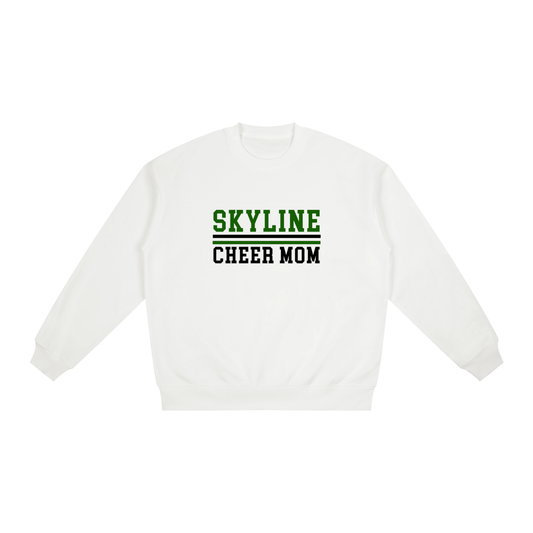 Oversized Drop Shoulder Crewneck Sweatshirt