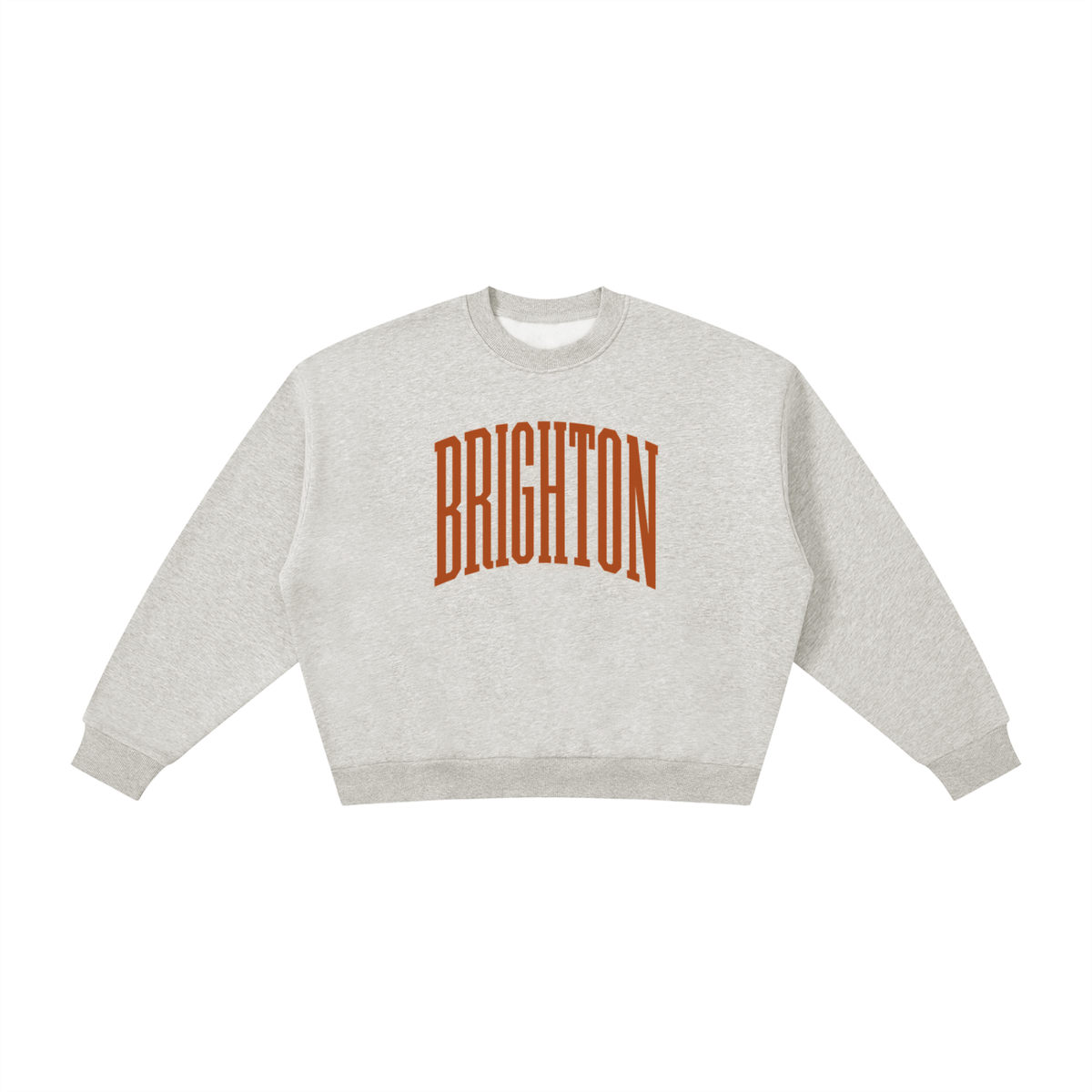 Boxy Fleece Crewneck Sweatshirt