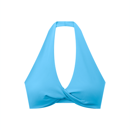 Strive Pleated Halter Sports Bra