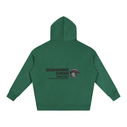 Vector Star Front Seahawks Oversize Fleeced Hoodie