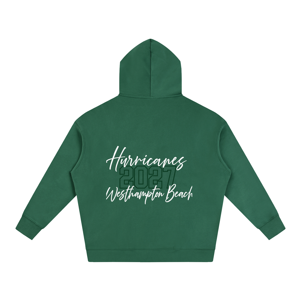 Cursive Front Westhampton Oversize Fleeced Hoodie