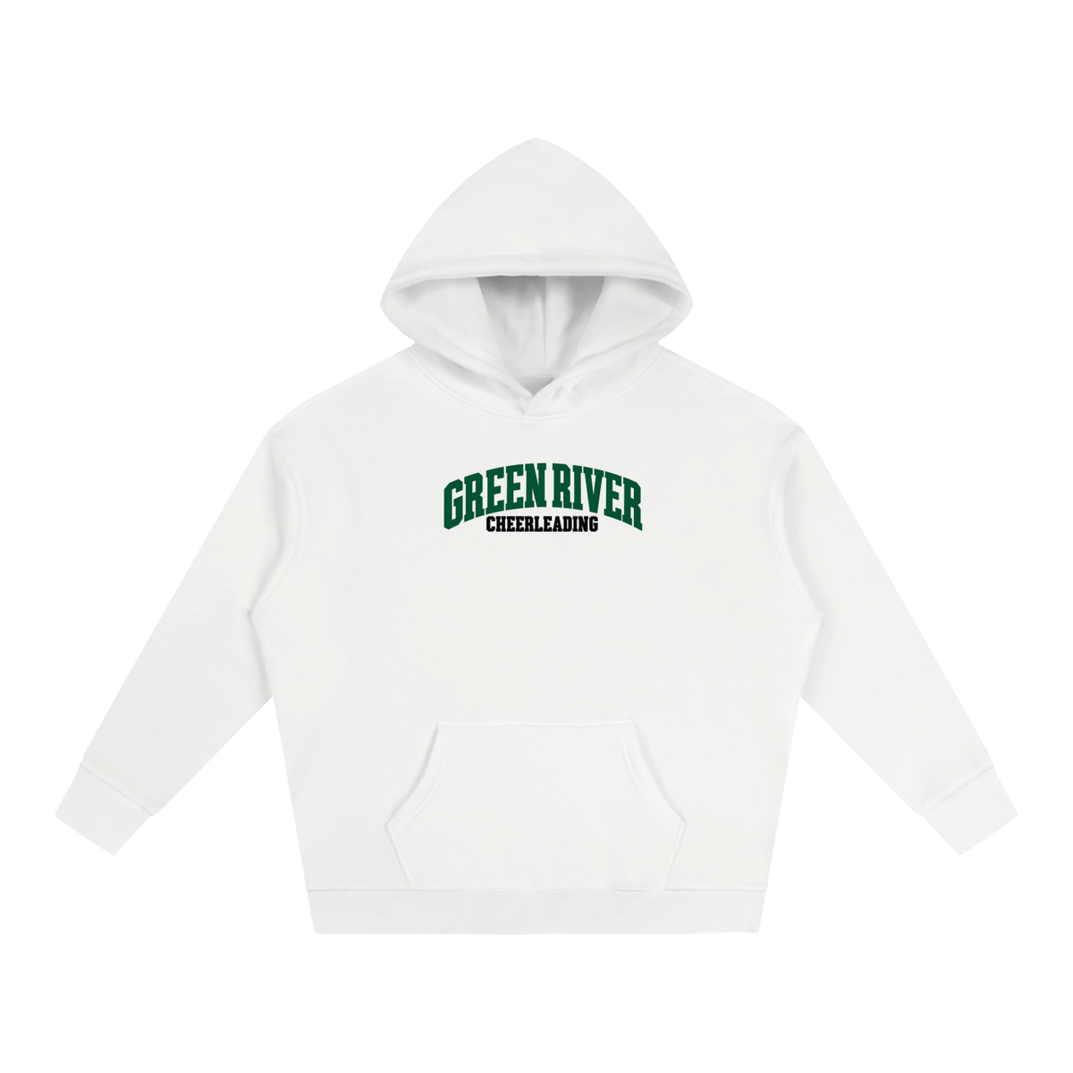 Basic 1 Green River Oversize Fleeced Hoodie