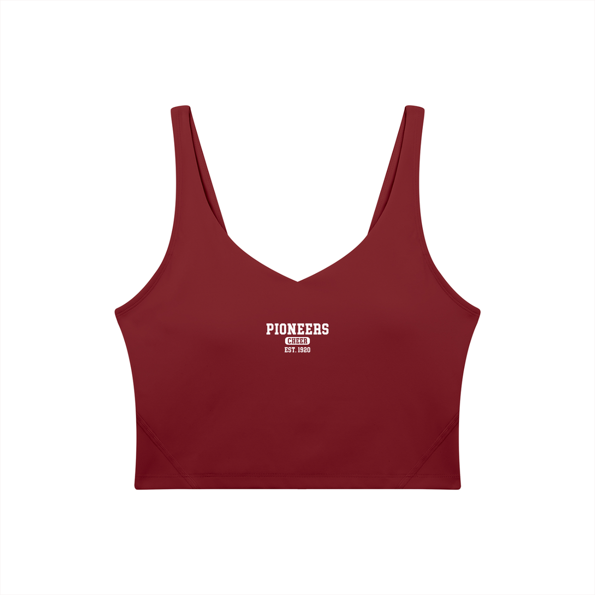 Old School Simi Valley Women's V-Neck Yoga Sports Bra