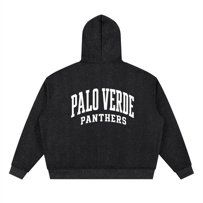 Unisex Sparkles Full Zip Boxy Hoodie