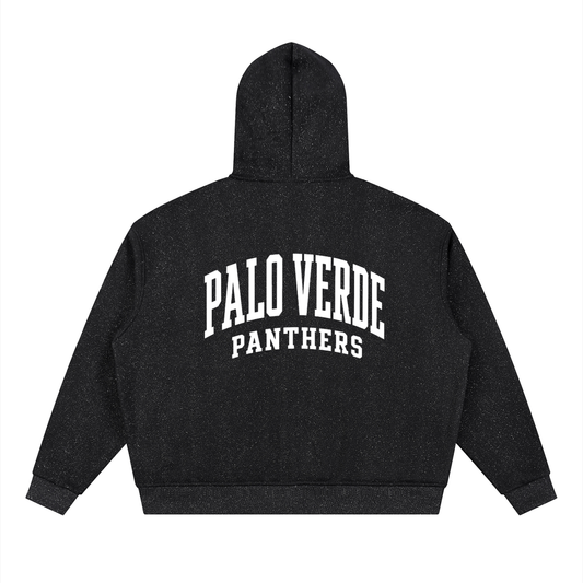 Unisex Sparkles Full Zip Boxy Hoodie