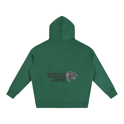 Vector Star Front St Vincent Ferrer Oversize Fleeced Hoodie