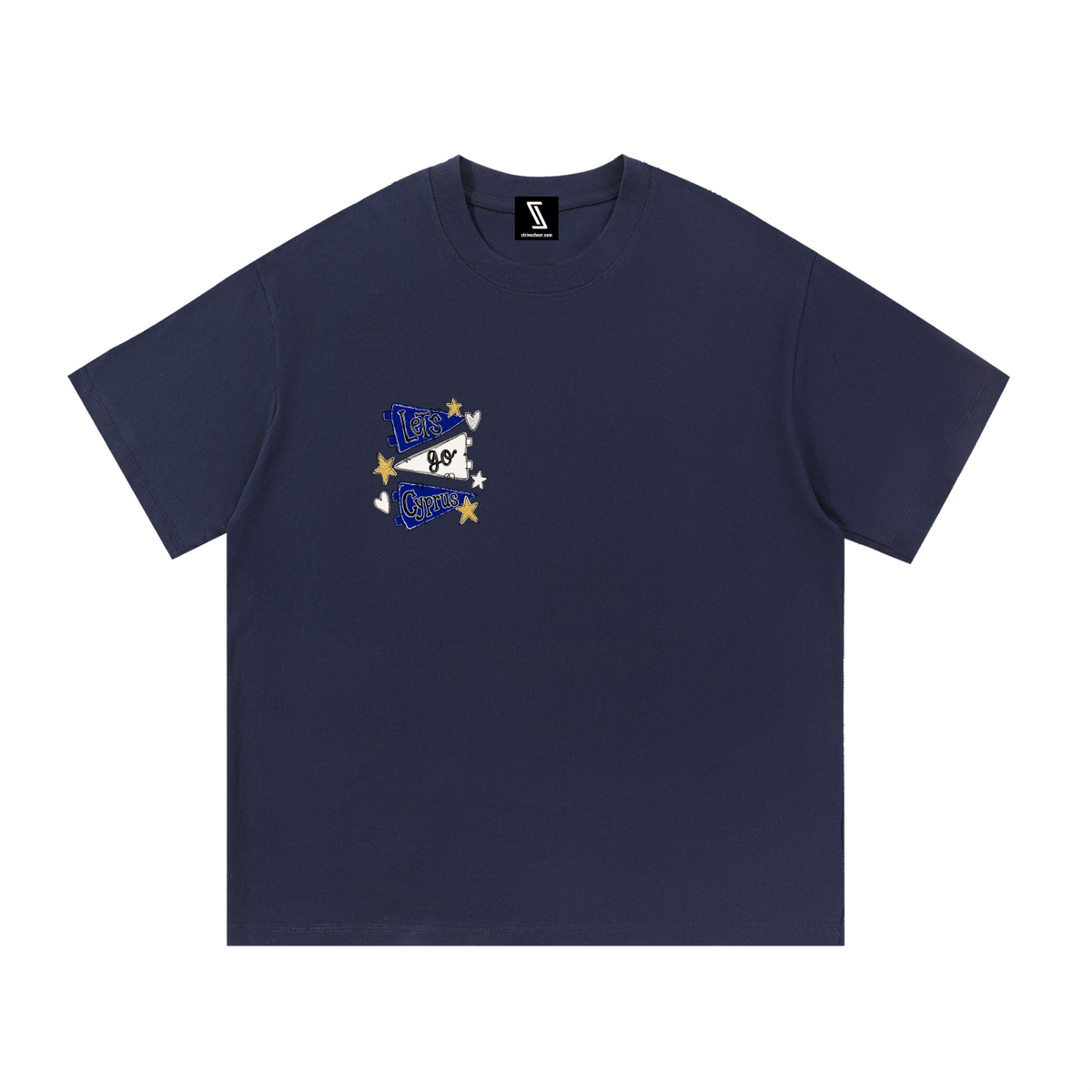 Lets Go Cyprus Essential Cotton T-Shirt