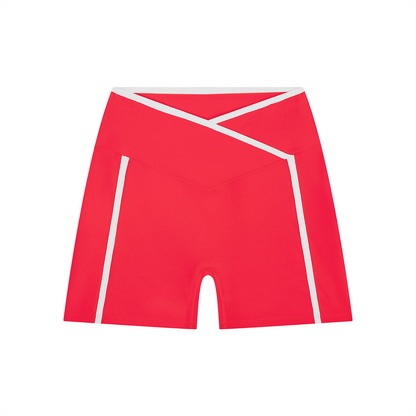 Women’s High Rise Color Block Shorts