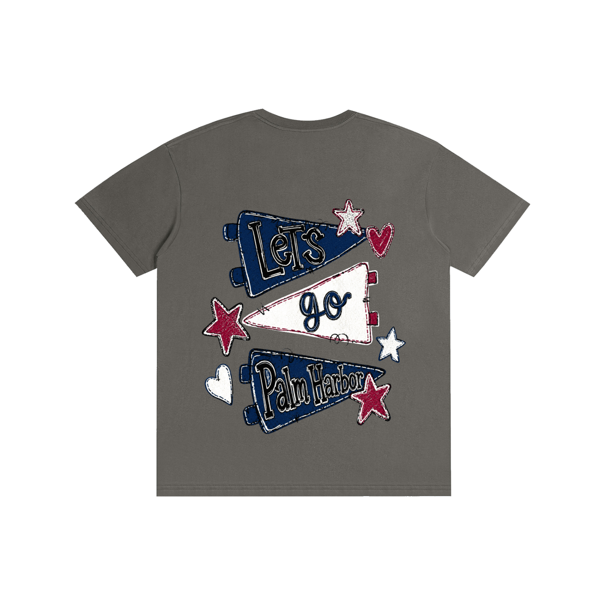 Lets Go Palm Harbor Pure Cotton Unisex T-Shirt