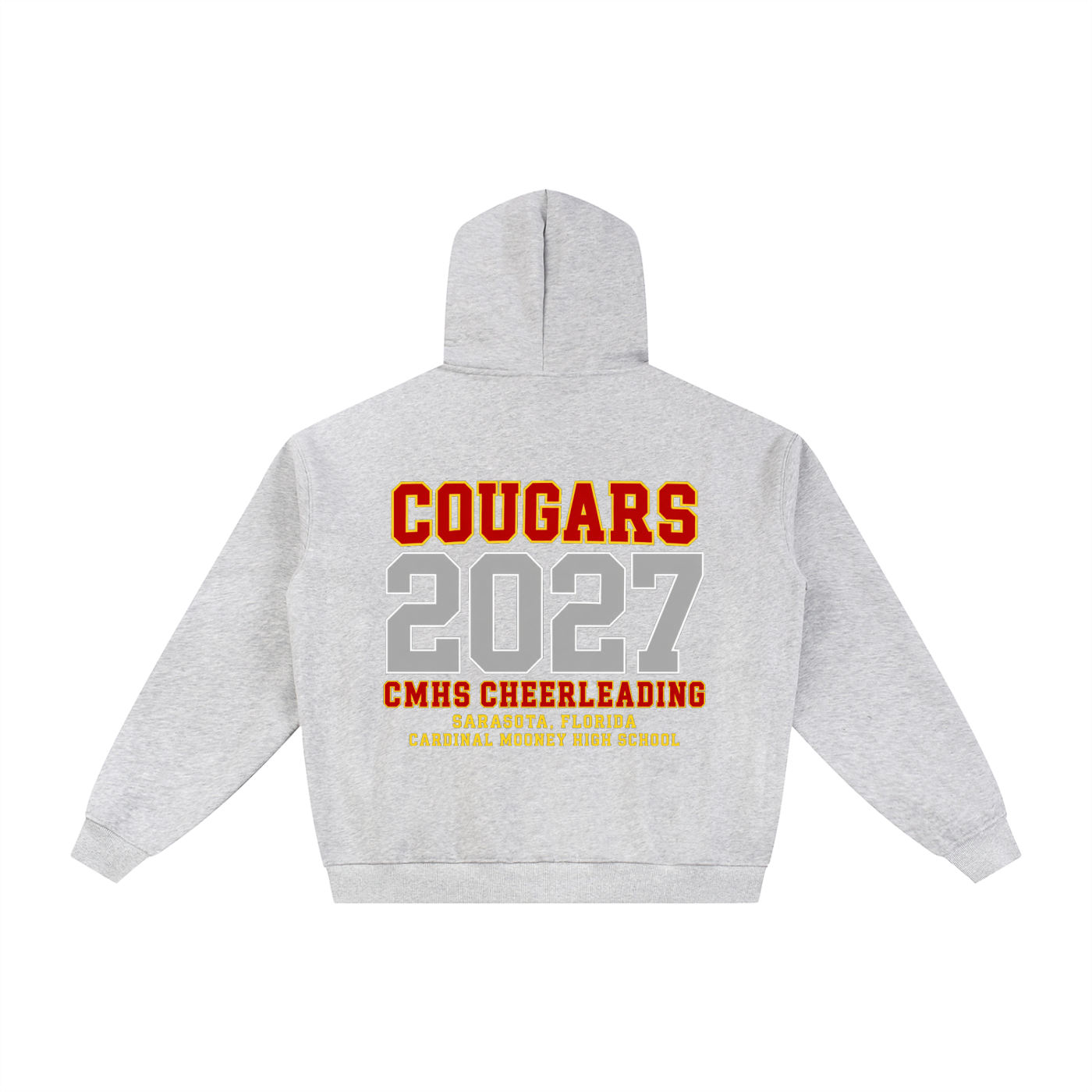 Year Cardinal Mooney Essential Fleece Zip-Through Hoodie