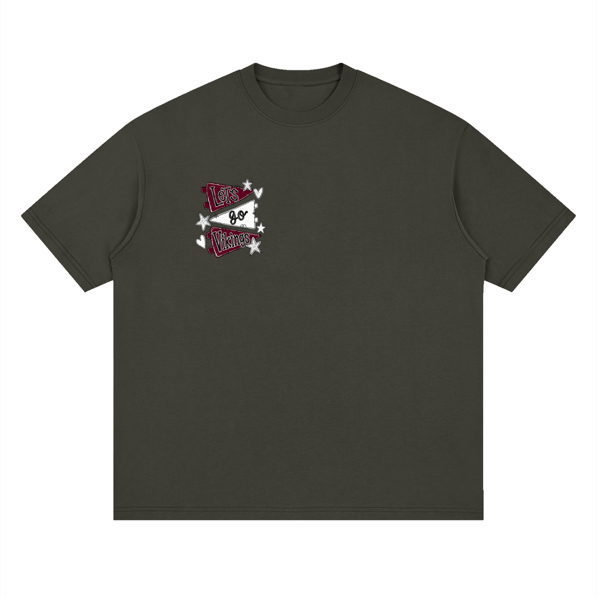 Streetwear Loose Drop Shoulder T-Shirt