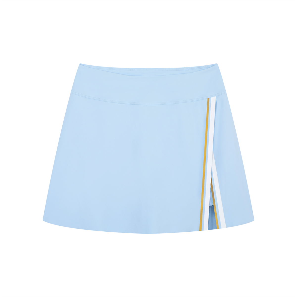 Strive Contrast Panel Slit Skirt