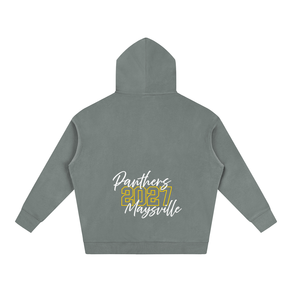 Cursive Front Maysville Oversize Fleeced Hoodie