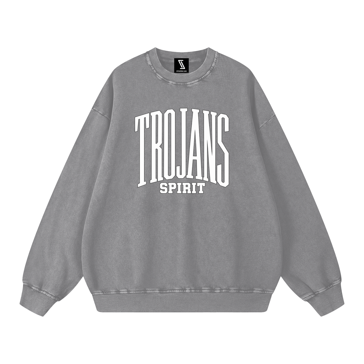 Snow Washed Oversized Sweatshirt