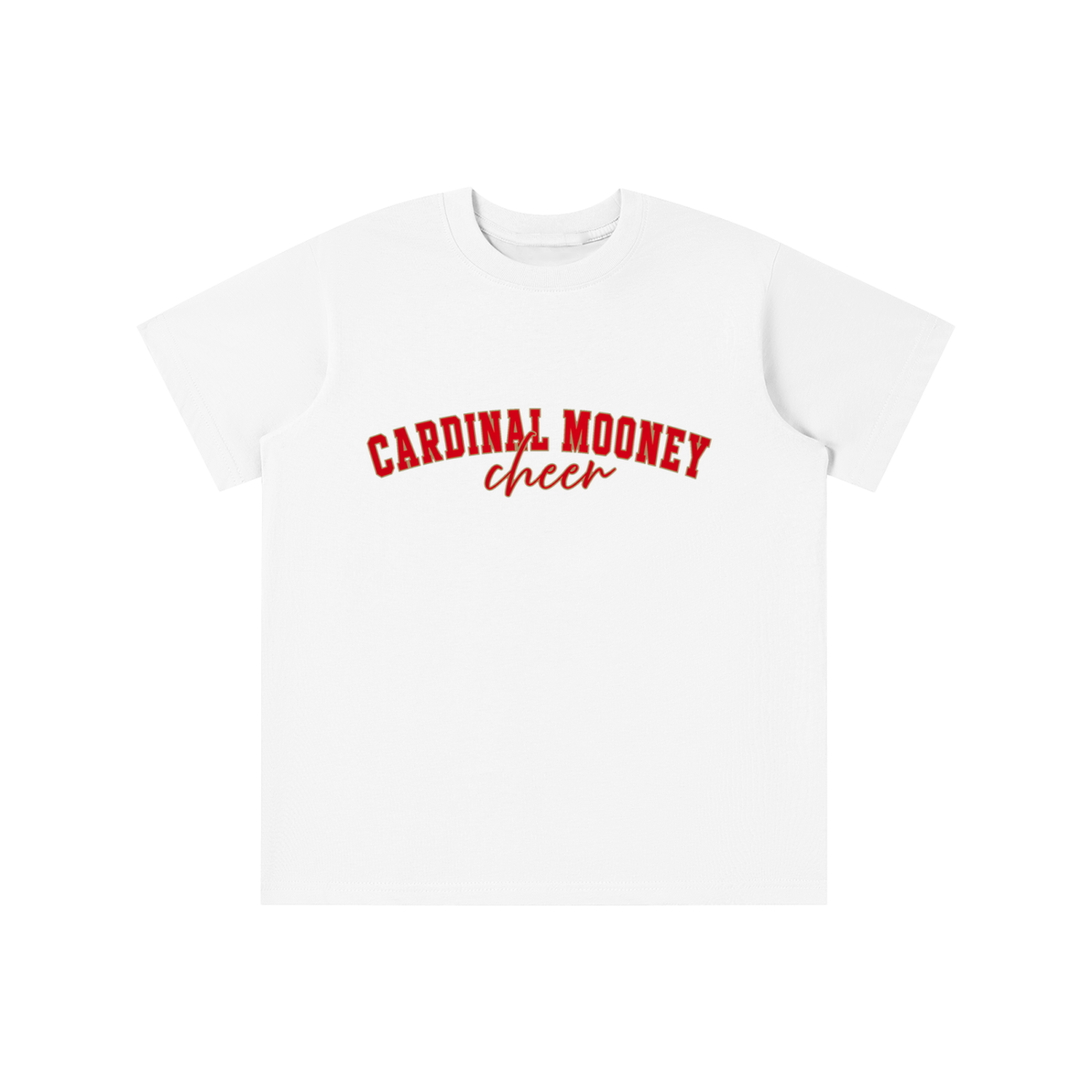 Cursive Cardinal Mooney Essential Kids' T-shirt