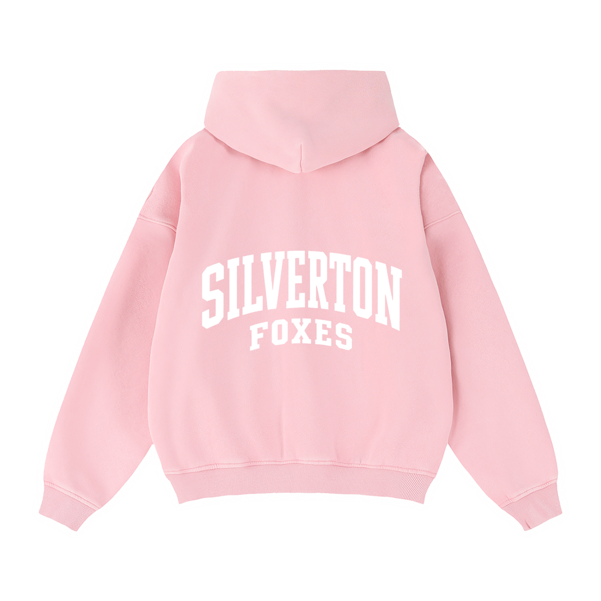 Zip-Through Boxy Fleece Hoodie