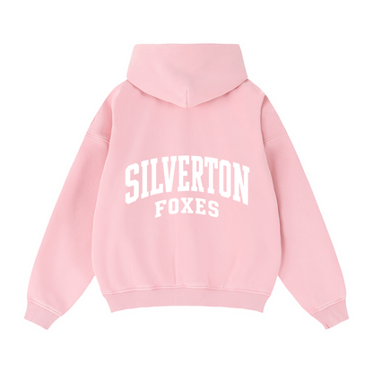 Zip-Through Boxy Fleece Hoodie