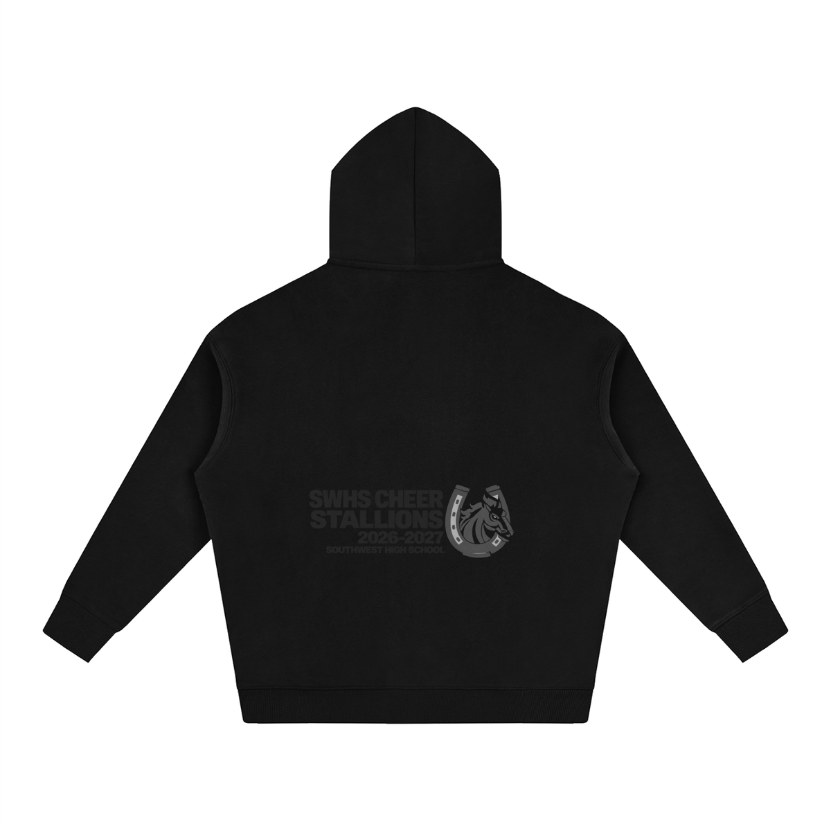 Vector Star Front Southwest Oversize Fleeced Hoodie