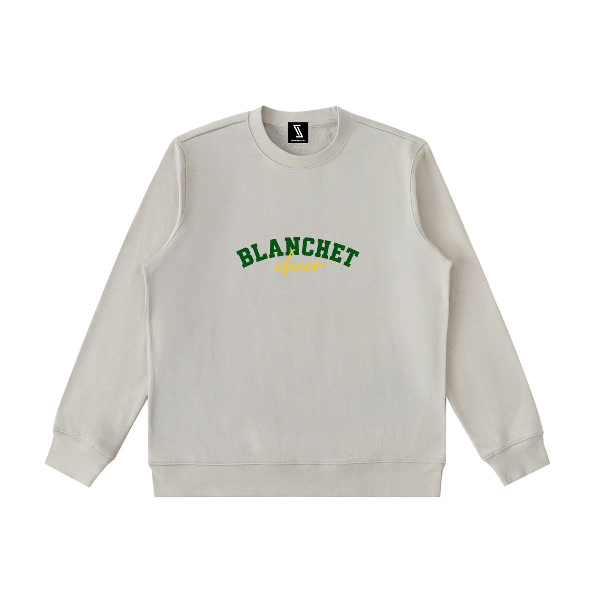Cursive Blanchet Essential Heavyweight Crewneck Sweatshirt