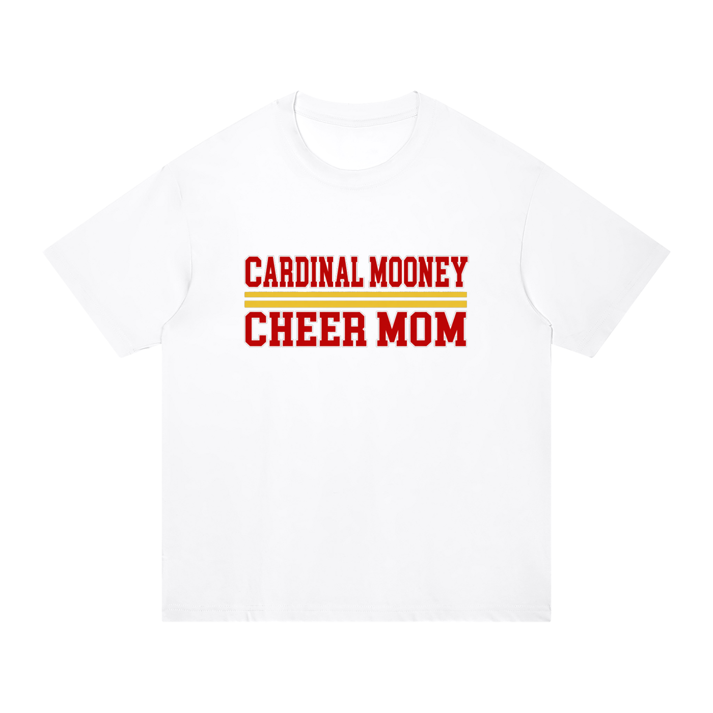 Mom Cardinal Mooney Unisex Regular Fit Cotton T-Shirt