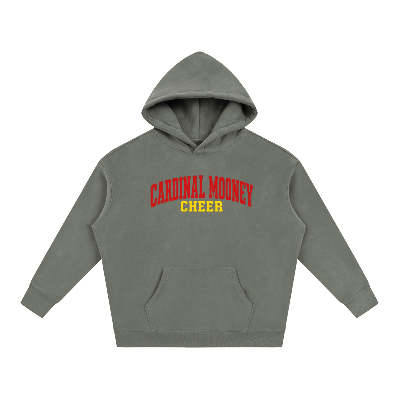 Basic 1 Cardinal Mooney Oversize Fleeced Hoodie
