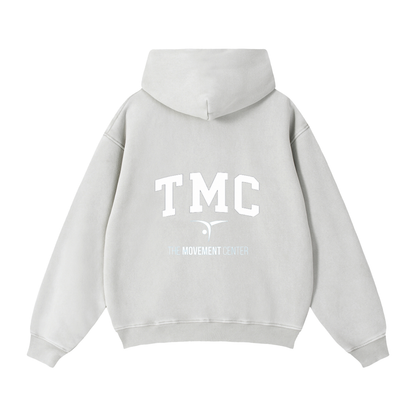 Zip-Through Boxy Fleece Hoodie