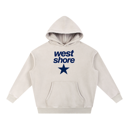 Big Star West Shore Snow Wash Fleece Oversize Hoodie