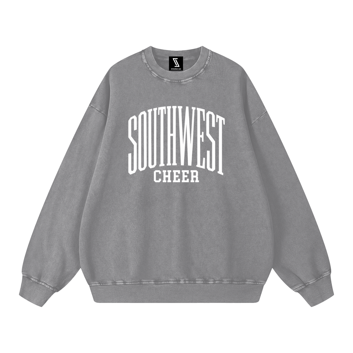 Snow Washed Oversized Sweatshirt
