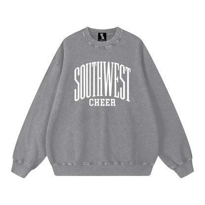 Snow Washed Oversized Sweatshirt
